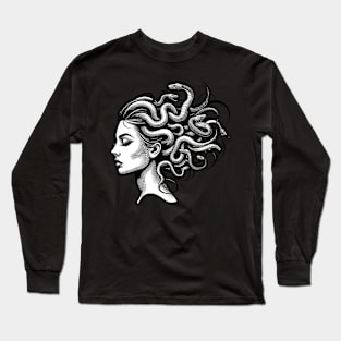 Beautiful Medusa Long Sleeve T-Shirt